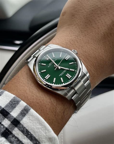 rolex olivgrün|rolex oyster 41 perpetual.